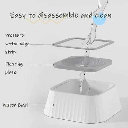 Pets Anti-Sill Bowl Water Drinker