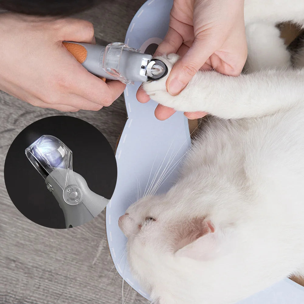 LED Light Pet Nail Clipper 