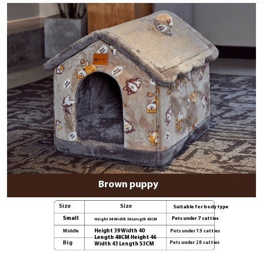 Foldable Dog/Cat House