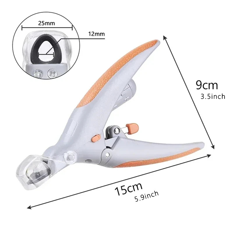 LED Light Pet Nail Clipper 